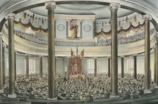 Session of the Frankfurt National Assembly in the Paulskirche at Frankfurt am Main, 1848