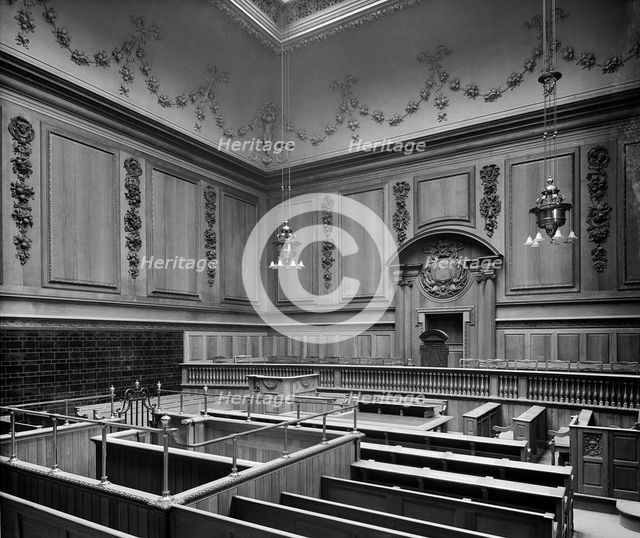 Sessions House, Lancaster Road, Preston, Lancashire, 1904. Artist: Henry Bedford Lemere.