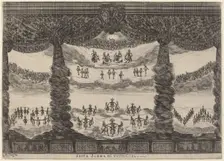 Sesta Scena di Tutto Cielo, 1637. Creator: Stefano della Bella