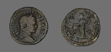 Sestertius (Coin) Portraying Emperor Caracalla, 213. Creator: Unknown