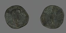 Sestertius (Coin) Portraying Emperor Severus Alexander, 231. Creator: Unknown