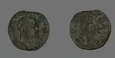Sestertius (Coin) Portraying Emperor Severus Alexander, 232. Creator: Unknown