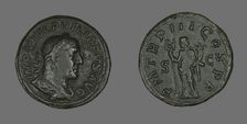 Sestertius (Coin) Portraying King Philip I, 246. Creator: Unknown