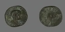 Sestertius (Coin) Portraying King Philip II, 244-246. Creator: Unknown
