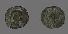 Sestertius (Coin) Portraying King Philip II, 244-246. Creator: Unknown