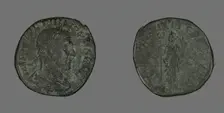 Sestertius (Coin) Portraying Philip the Arab, 247. Creator: Unknown