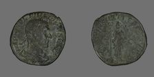 Sestertius (Coin) Portraying Philip the Arab, 247. Creator: Unknown