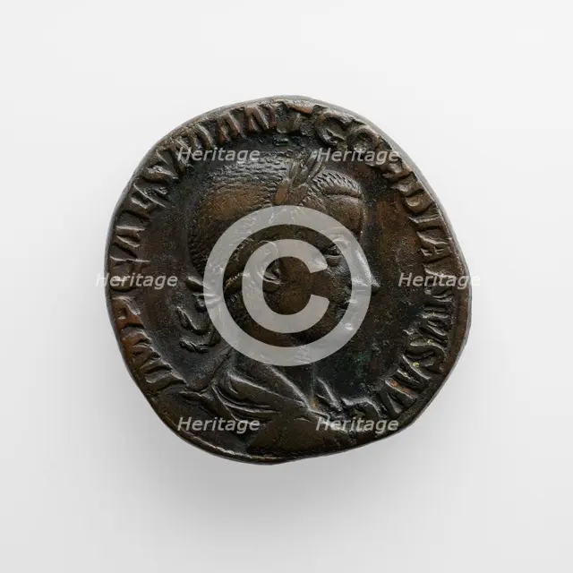 Sestertius of Gordian III, A.D. 238-244. Creator: Unknown.