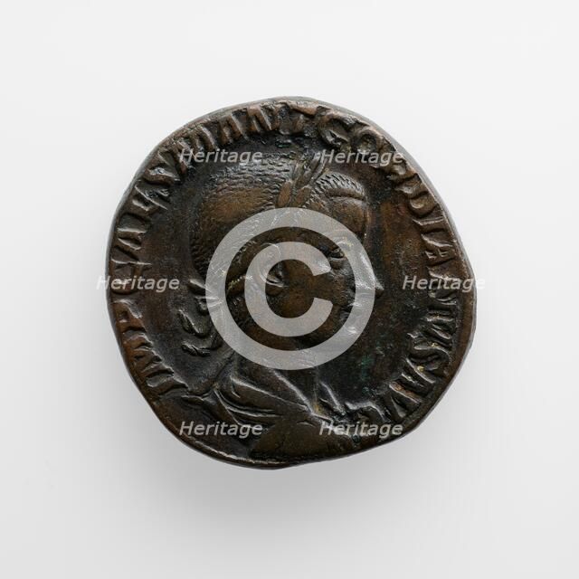 Sestertius of Gordian III, A.D. 238-244. Creator: Unknown.