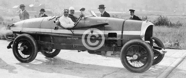 SF Edge in a Spyker car, 1922. Artist: Unknown