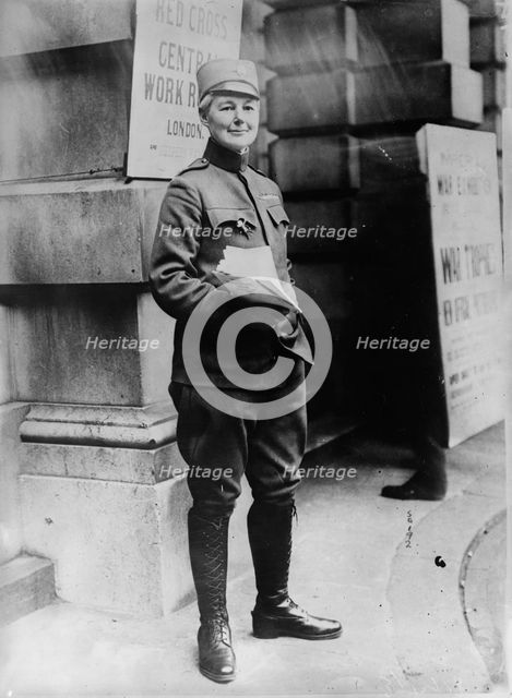 Sgt. Maj. Flora Sandes, between c1915 and c1920. Creator: Bain News Service.