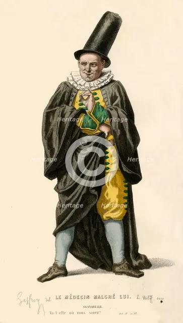 Sganarelle, 1868. Creator: L Wolff.
