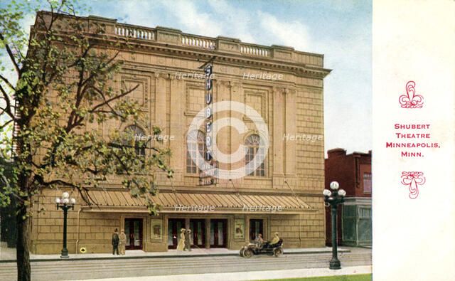 Shubert Theatre, Minneapolis, Minnesota, USA, 1910. Artist: Unknown