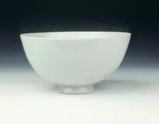 Shufu saucer dish with geese amid clouds, Yuan dynasty, China, 1279-1368. Creator: Unknown