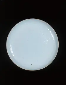 Shufu-type dish, possibly early Ming dynasty, China, 1368-1398. Creator: Unknown