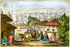 Shumla. A city in the Northeastern part of Bulgaria 19th century