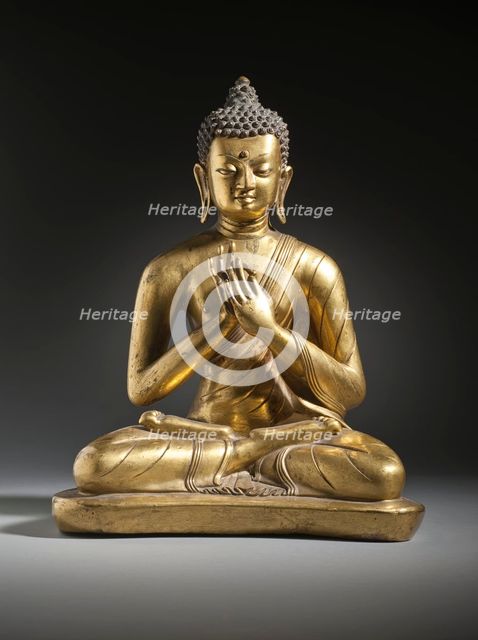 Shuradatta, the Buddha of Alms-Giving (image 1 of 2), c.17th century. Creator: Unknown.