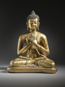 Shuradatta, the Buddha of Alms-Giving (image 1 of 2), c.17th century. Creator: Unknown