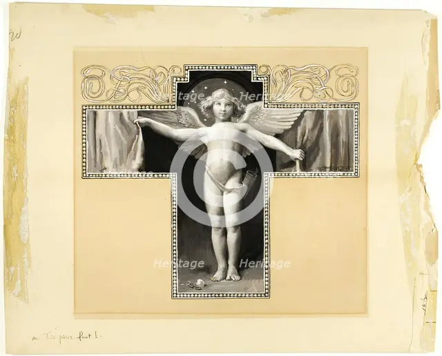 Shut from the Busy World of More Incredulous, 1885. Creator: Will H. Low.