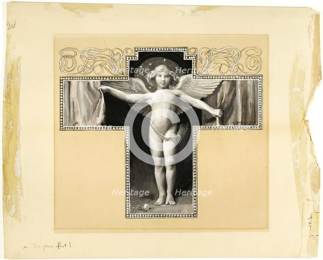 Shut from the Busy World of More Incredulous, 1885. Creator: Will H. Low.