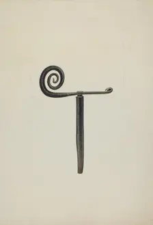 Shutter Fastener, 1935/1942. Creator: Unknown
