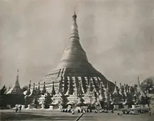 Shwe Dagon Pagoda, Rangoon 1900. Creator: Unknown