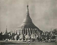 Shwe Dagon Pagoda, Rangoon 1900. Creator: Unknown