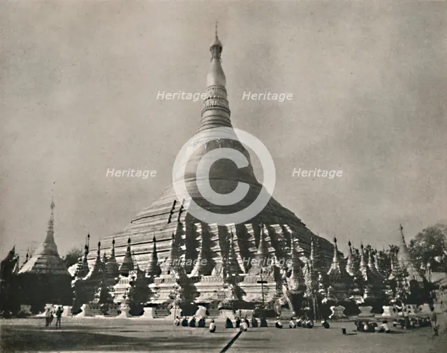 'Shwe Dagon Pagoda, Rangoon', 1900. Creator: Unknown.