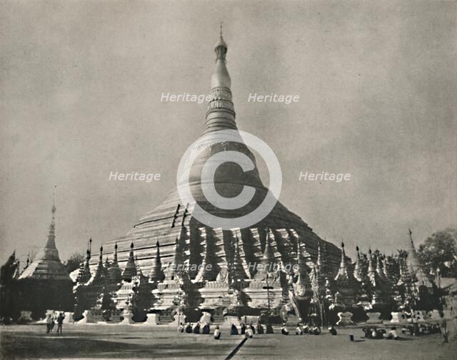 'Shwe Dagon Pagoda, Rangoon', 1900. Creator: Unknown.