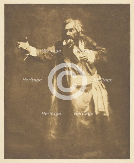 Shylock - A Sketch, c. 1899. Creator: Joseph Turner Keiley.