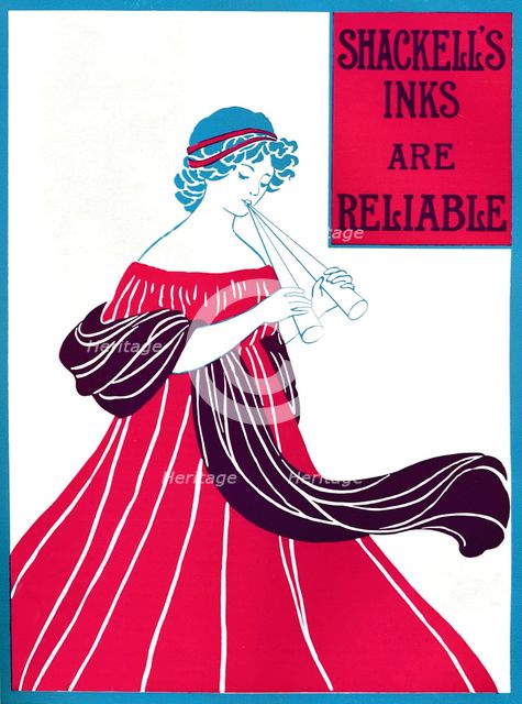 'Shackell's Inks Are Reliable', 1907. Artist: Shackell Edwards & Co.