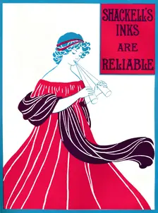 Shackell's Inks Are Reliable 1907. Artist: Shackell Edwards & Co