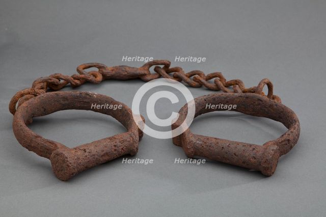 Shackles, before 1860. Creator: Unknown.