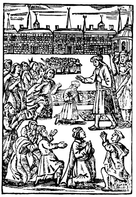 Shabbetai Zevi (1626-1676), Turkish-born Jew who claimed to be the Messiah. Artist: Unknown
