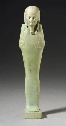 Shabti, 26th Dynasty-Ptolemaic Period (664-304 BCE). Creator: Unknown