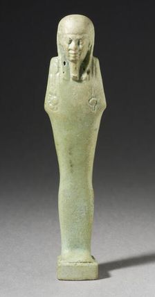 Shabti, 26th Dynasty-Ptolemaic Period (664-304 BCE). Creator: Unknown