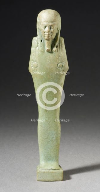 Shabti, 26th Dynasty-Ptolemaic Period (664-304 BCE). Creator: Unknown.