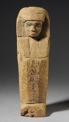 Shabti, New Kingdom, circa 1569-1081 BCE. Creator: Unknown