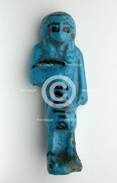 Shabti, Overseer of Tchenetipet, Egypt, Third Intermediate Period, Dynasty 21 (1069 BCE-945 BCE). Creator: Unknown.