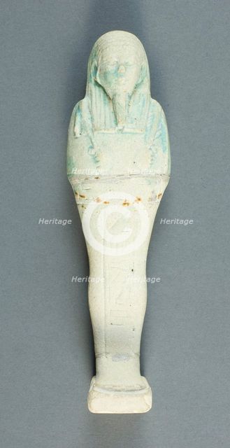 Shabti of Osiris, Egypt, Late Period, Dynasty 26-30 (664 BCE-343 BCE). Creator: Unknown.