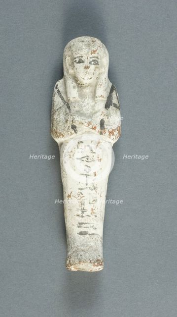 Shabti of Ankhefenkhonsu, Egypt, Third Intermediate Period, Dynasty 21 (about 1069-945 BCE). Creator: Unknown.