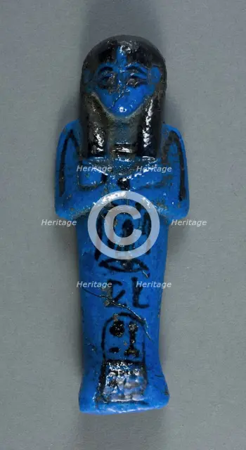 Shabti of Henuttawy, Egypt, Third Intermediate Period, Dynasty 21 (about 1069-945 BCE). Creator: Unknown.