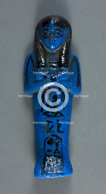 Shabti of Henuttawy, Egypt, Third Intermediate Period, Dynasty 21 (about 1069-945 BCE). Creator: Unknown.