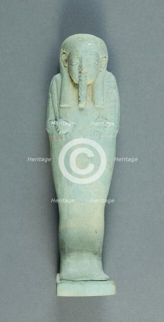 Shabti of Padipepet, Egypt, Late Period, Dynasty 26 (664-525 BCE). Creator: Unknown.