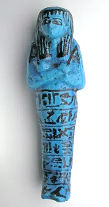 Shabti of Pinudjem II, Egypt, Third Intermediate Period, Dynasty 21 (about 1069-945 BCE). Creator: Unknown