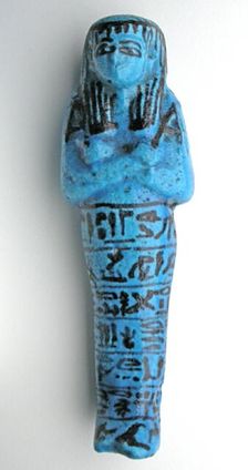 Shabti of Pinudjem II, Egypt, Third Intermediate Period, Dynasty 21 (about 1069-945 BCE). Creator: Unknown