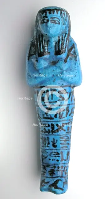 Shabti of Pinudjem II, Egypt, Third Intermediate Period, Dynasty 21 (about 1069-945 BCE). Creator: Unknown.