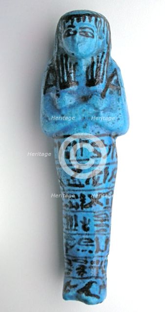 Shabti of Pinudjem II, Egypt, Third Intermediate Period, Dynasty 21 (about 1069-945 BCE). Creator: Unknown.