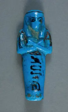 Shabti of Tchenetipet, Egypt, Third Intermediate Period, Dynasty 21 (1069 BCE-945 BCE). Creator: Unknown