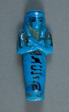 Shabti of Tchenetipet, Egypt, Third Intermediate Period, Dynasty 21 (1069 BCE-945 BCE). Creator: Unknown